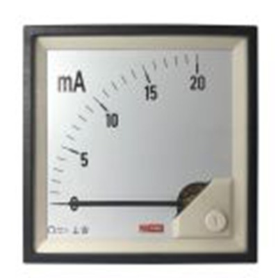 RS PRO,186-2501,直流 指针电流表 100 A, 1 %精度, 92 mm x 92 mm切面 动圈