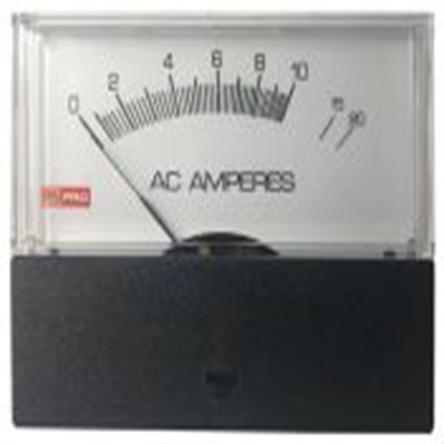 RS PRO,186-2515,交流 指针电流表 1000 A, ±1.5 %精度, 74 mm x 76 mm切面 高扭矩枢轴与宝石轴承移动线圈及移动铁心