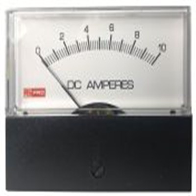 RS PRO,186-2529,直流 指针电流表, ±1.5 %精度, 74 mm x 76 mm切面 动圈