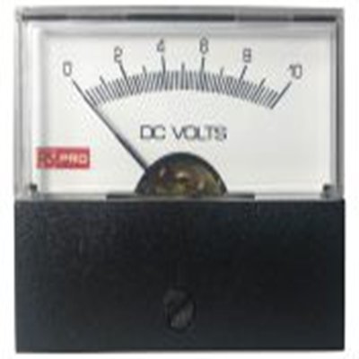 RS PRO,186-2533,直流 指针电流表 50 A, ±1.5 %精度, 44 mm x 57 mm切面 高扭矩枢轴与宝石轴承移动线圈及移动铁心