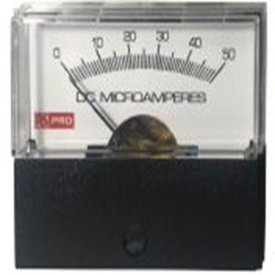 RS PRO,186-2535,直流 指针电流表 1000 A, ±1.5 %精度, 44 mm x 57 mm切面 高扭矩枢轴与宝石轴承移动线圈及移动铁心