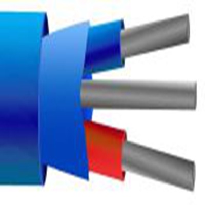 RS PRO,200-0630,T型热电偶导线, PVC聚酯薄膜绝缘, 100m长, 最高+105°C, 屏蔽, 扁平双绞线