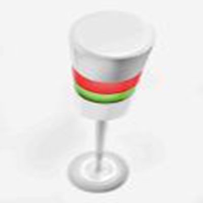 RS PRO,201-9074,LED多层警示灯, 红色/绿色, 1个发光元件, 100→ 240 v 交流电源, Φ230mm底座, 1350mm高, 带蜂鸣器