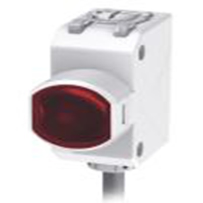 RS PRO,202-4461,对射型光电传感器, 圆柱形, 可检测20 m, 2 m电缆连接, 红外 LED光源, 螺钉螺母