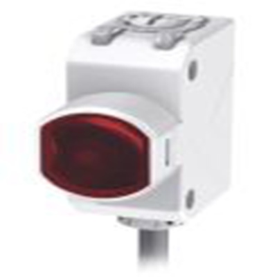 RS PRO,202-4465,对射型光电传感器, 圆柱形, 可检测20 m, 2 m电缆连接, PNP NONC输出, 红外 LED光源, 螺钉螺母