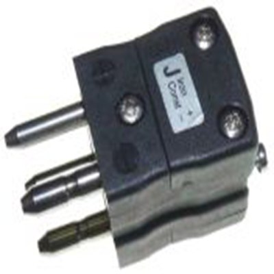 RS PRO,236-4081,标准双工热电偶插头连接器 插头, 用于J 型热电偶, Φ6mm探头, 最高220°C, 黑色