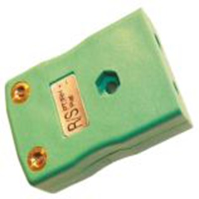 RS PRO,769-1322,标准热电偶连接器 插座, 用于R/S 型热电偶, Φ6mm探头, 最高220°C, 绿色
