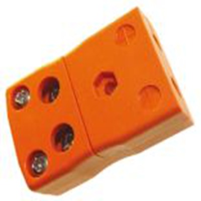 RS PRO,769-1369,标准热电偶连接器 插座, 用于N 型热电偶, Φ6mm探头, 最高220°C, 橙色