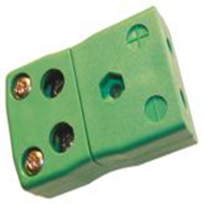 RS PRO,769-1363,标准热电偶连接器 插座, 用于R/S 型热电偶, Φ6mm探头, 最高220°C, 绿色