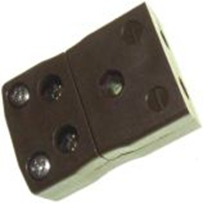 RS PRO,771-8991,标准热电偶连接器 插座, 用于T 型热电偶, Φ6mm探头, 最高220°C, 棕色