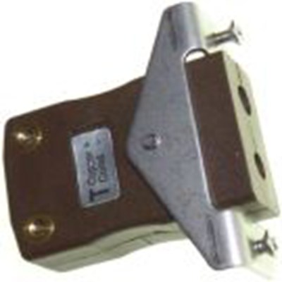RS PRO,771-9039,标准热电偶连接器 插座, 用于T 型热电偶, 不锈钢支架安装, Φ6mm探头, 最高220°C, 棕色