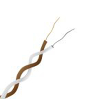 RS PRO,827-5772,T型热电偶导线, PFA绝缘, 25m长, 最高+260°C, 无屏蔽, 双绞线