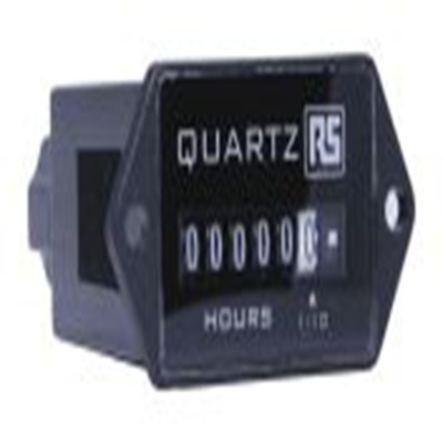 RS PRO,896-6927,小时计数器, 6位数字, 90 → 264 V 交流电源, 面板安装, 切面36.8 x 24.1 mm, (上计数)