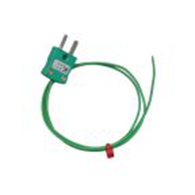 RS PRO,652-777,K型热电偶, 探头Φ1/0.5mm x 0.3m, 可测+260°C, 微型插头接端, PFA探头