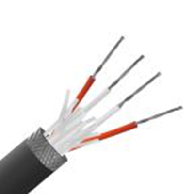 RS PRO,185-3017,RTD型电阻温度计探测器（RTD）电线, PFA绝缘, 5m长, 最高+260°C, 屏蔽, 多芯