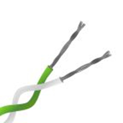 RS PRO,185-3020,K型热电偶导线, PFA绝缘, 5m长, 最高+260°C, 无屏蔽, 双绞线