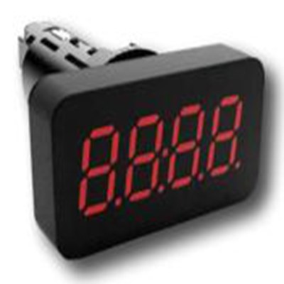 RS PRO,188-3479,数字面板多功能仪表, 7 段 LED, 测量温度, 电阻值, 4位数字, 66 mm深