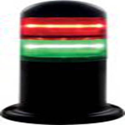 RS PRO,190-2810,LED多层警示灯, 120 240 V 交流电源, Φ100mm底座, 193mm高, IP66