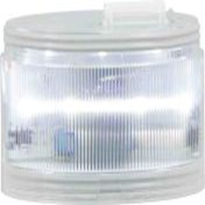 RS PRO,190-2822,LED闪灯元件, 24 V 交流/直流，240 V 交流电源, Φ70mm底座, 透明透镜