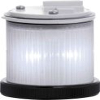 RS PRO,190-2850,LED警示灯, 110 V 交流电源, Φ55mm底座, 透明透镜