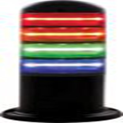 RS PRO,220-5045,LED多层警示灯, 4个发光元件, 24 V电源, IP66