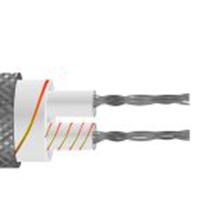 RS PRO,220-9508,U型热电偶导线, 玻璃纤维绝缘, 100m长, 最高+350°C, 无屏蔽, 扁平双绞线