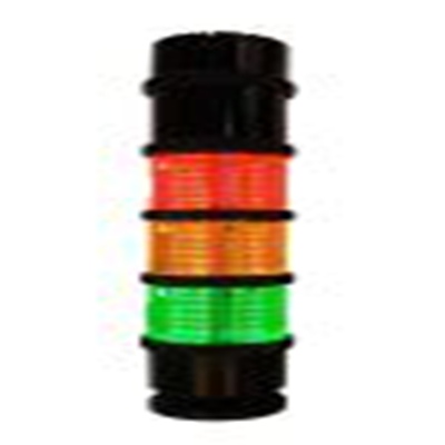 RS PRO,222-2447,LED多层警示灯, 琥珀色，绿色，红色, 3个发光元件, 24 V 交流/直流电源, IP54