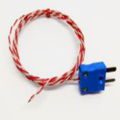 RS PRO,239-4548,K型外露结点热电偶, 探头Φ7/0.2mm x 10m, 可测+250°C, 线长10m, 微型插头接端, PFA探头