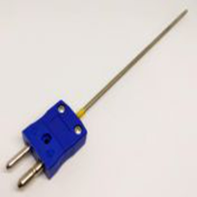 RS PRO,239-4586,K型矿物绝缘热电偶, 探头Φ3mm x 500mm, 可测+1100°C, 标准插头接端, 310不锈钢探头