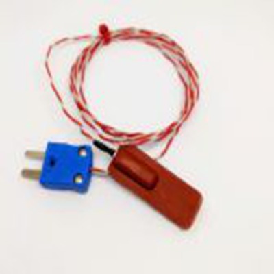 RS PRO,239-4670,K型橡胶贴片热电偶, 探头Φ40 x 13 x 5mm x 2m, 可测+150°C, 线长2m, 微型插头接端, 硅橡胶探头