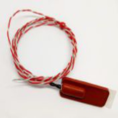 RS PRO,239-4674,K型橡胶贴片热电偶, 探头Φ40 x 13 x 5mm x 2m, 可测+150°C, 线长2m, 裸线尾线接端, 硅橡胶探头