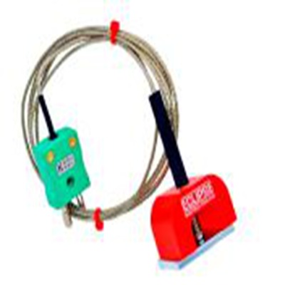 RS PRO,252-2468,K型马蹄形磁铁热电偶 x 2m, 可测+250°C, 线长2m, 标准插头接端