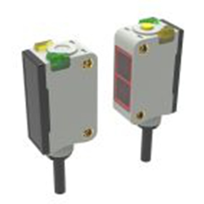 RS PRO,254-3653,对射型光电传感器, 块状, 可检测5 m, 2 m电缆连接, NPN NONC输出, 红光光源, 螺钉，支架