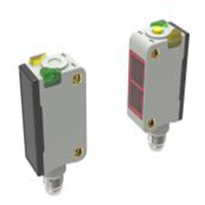 RS PRO,254-3655,对射型光电传感器, 矩形, 可检测5 m, M8 4 针连接器连接, NPN NO/NC输出, 红光光源