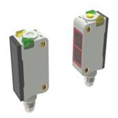 RS PRO,254-3656,对射型光电传感器, 矩形, 可检测5 m, M8 4 针连接器连接, PNP NO/NC输出, 红光光源