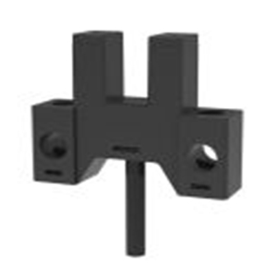 RS PRO,254-3758,对射型光电传感器, 槽型, 可检测5 mm, 1m 电缆连接, PNP NONC输出, 红外 LED光源