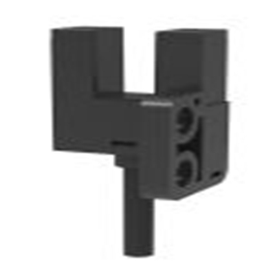 RS PRO,254-3762,对射型光电传感器, 槽型, 可检测5 mm, 1m 电缆连接, PNP NONC输出, 红外 LED光源