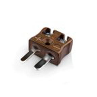 RS PRO,262-3106,微型热电偶连接器 插头, 用于热电偶, Φ4mm探头, 最高220°C, 棕色