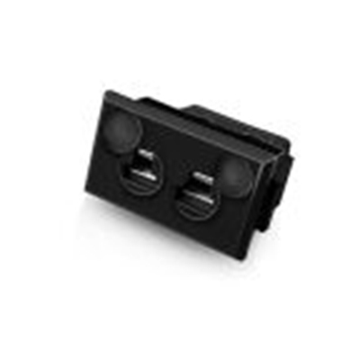 RS PRO,262-3115,微型热电偶面板 插座, 用于热电偶, 尼龙夹安装, Φ4mm探头, 最高120°C, 黑色