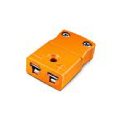 RS PRO,262-3129,微型热电偶连接器 插座, 用于热电偶, Φ4mm探头, 最高220°C, 橙色