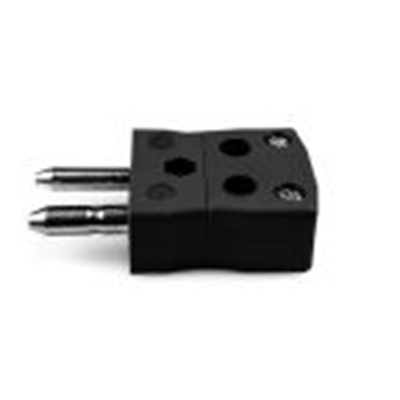 RS PRO,262-3153,标准热电偶连接器 插头, 用于热电偶, Φ6mm探头, 最高220°C, 黑色