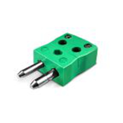 RS PRO,262-3155,标准热电偶连接器 插头, 用于热电偶, Φ6mm探头, 最高220°C, 绿色
