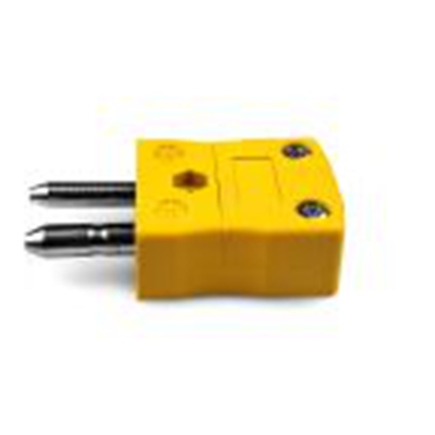 RS PRO,262-3159,标准热电偶连接器 插头, 用于热电偶, Φ6mm探头, 最高220°C, 黄色