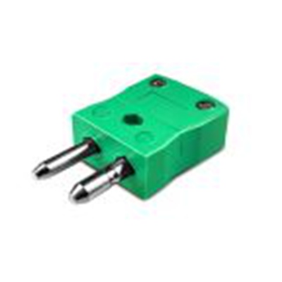 RS PRO,262-3163,标准热电偶连接器 插头, 用于热电偶, Φ6mm探头, 最高220°C, 绿色