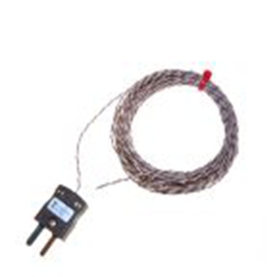 RS PRO,262-3207,T型外露结点热电偶, 探头Φ1/0.2mm x 1m, 可测+250°C, 线长1m, 微型插头接端, 聚四氟乙烯探头