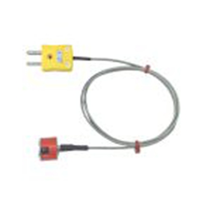 RS PRO,268-4402,K型按钮磁铁热电偶, 探头Φ19.1mm x 1m, 可测+250°C, 线长1m, 标准插头接端, 不锈钢探头
