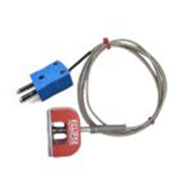 RS PRO,268-4557,K型马蹄形磁铁热电偶, 探头Φ30mm x 1.5m, 可测+250°C, 线长1.5m, 标准插头接端