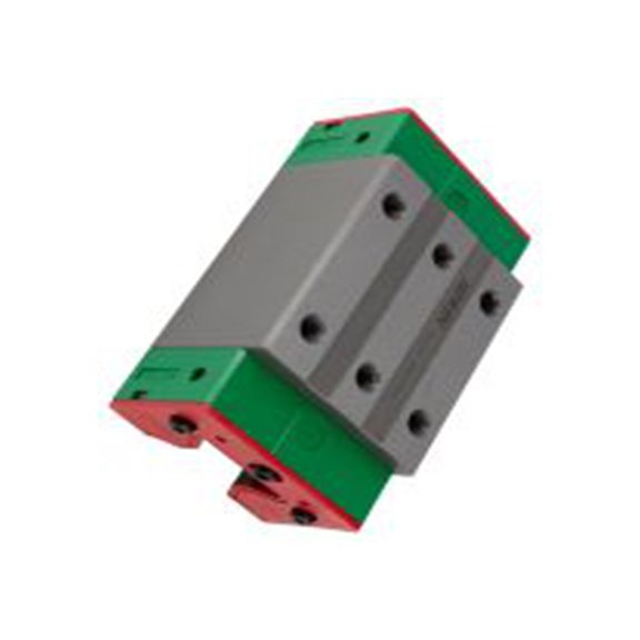 RS PRO,360-874,导轨滑块, 124 mm长 x 70 mm宽, 动态57.9 kN, 静态105.2 kN, RGH系列