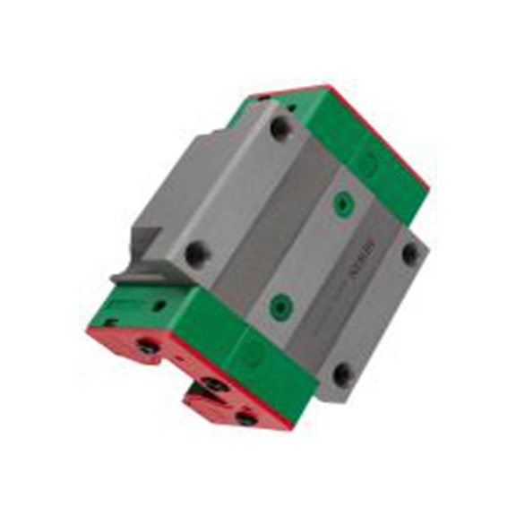 RS PRO,360-877,导轨滑块, 124 mm长 x 100 mm宽, 动态57.9 kN, 静态105.2 kN, RGW系列