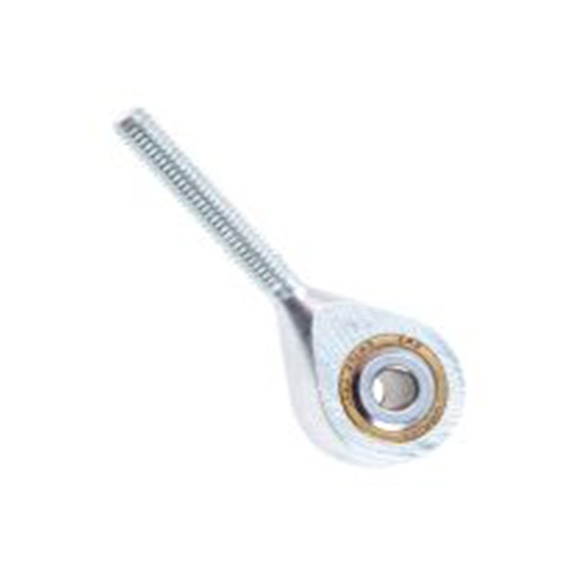 RS PRO,382-251,杆端关节轴承, 1220 N静态负荷, 3 mm孔径 M3 x 0.5 Male连接 公制, 钢制